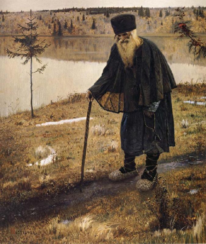 Nesterov Nikolai Stepanovich Recluse china oil painting image